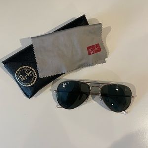 Ray Ban Aviator Polarized Sun Glasses